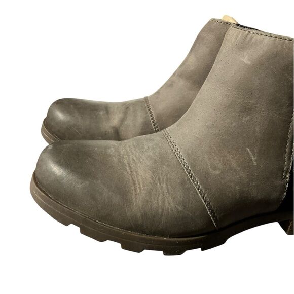 Sorel Ankle Boots in Black and Brown - Picture 6 of 11